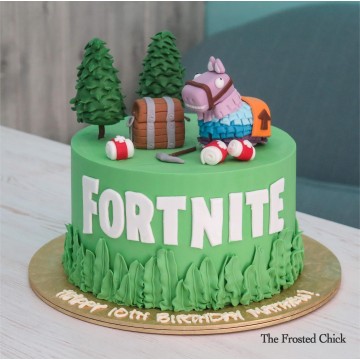 Fortnite Inspired Cake