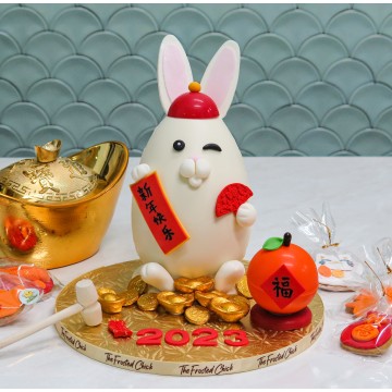Fortune Bunny Rabbit Chocolate Piñata