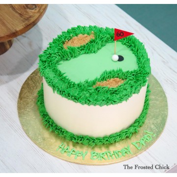 Golf Course Cake (Expedited)