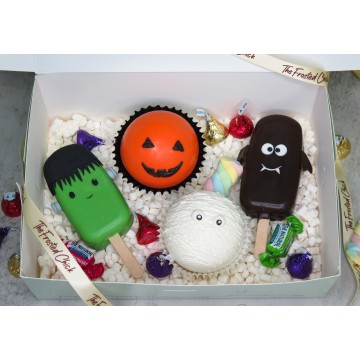 Halloween Gift Box (Cakesicles + Chocolate Bombs Set)