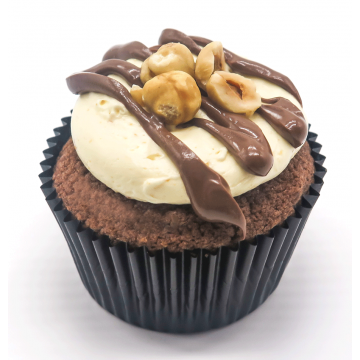 Hazelnut Praline Cupcake