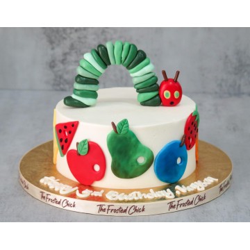 Hungry Caterpillar Inspired Cake