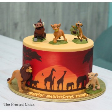 Lion King Inspired Cake