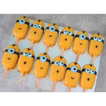 Minion Cakesicle
