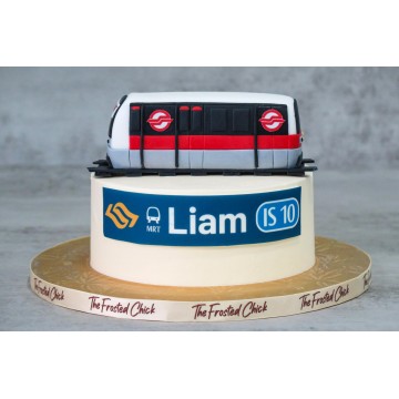 SMRT Train Station Cake
