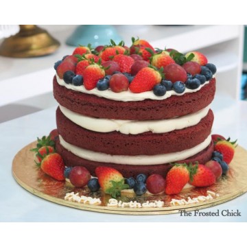 Naked Berries Cake