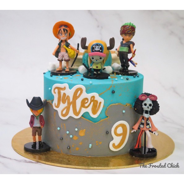 One Piece Anime Inspired Fault Line Cake One Piece Anime Inspired Fault Line Cake