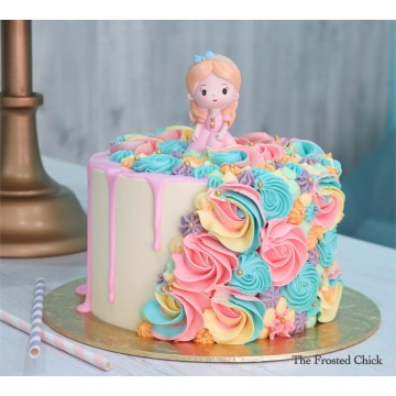 Pastel Princess Cake