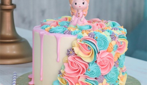 Cinderella princess doll cake – Little Peach Cakery