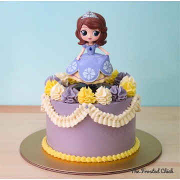 Princess Sofia Inspired Princess Series Cake