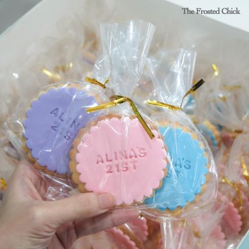 Cookie Door Gifts (Round Ruffled)