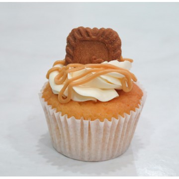 Salted Caramel Biscoff Cupcake