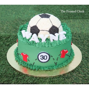 Football Soccer Cake