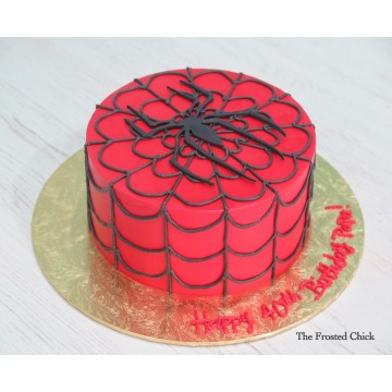 Spiderman Inspired Cake