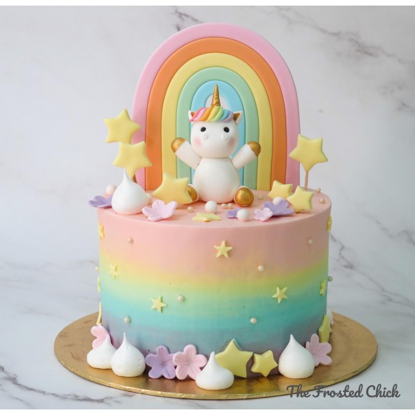 Details 77+ unicorn mirror glaze cake latest - awesomeenglish.edu.vn