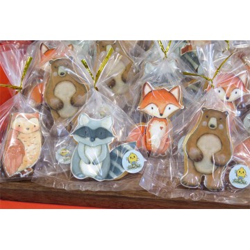 Woodland Animal Cookies