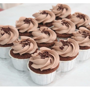 Mini Chocolate Cupcakes (Per Dozen)