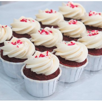 Red Velvet Mini Cupcake (Per Dozen)
