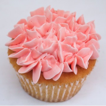 Strawberry Surprise Cupcake