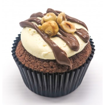 Hazelnut Praline Cupcake