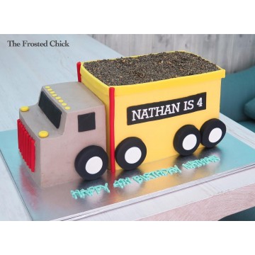 Dump Truck Cake