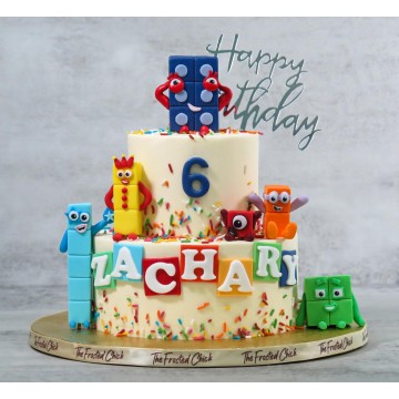 Numberblocks Party Cake