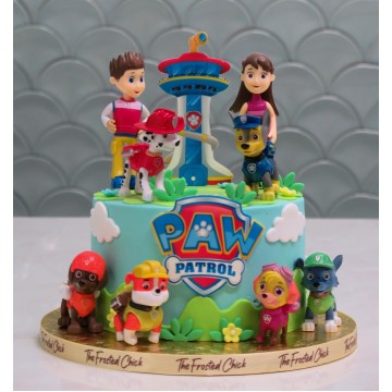 The Paw Patrol Lookout Cake