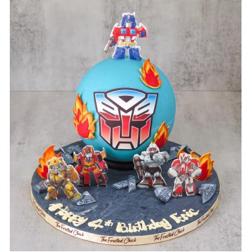 Transformers Autobot Assemble Piñata Bomb