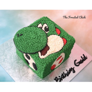 Yoshi Konnichiwa Cake