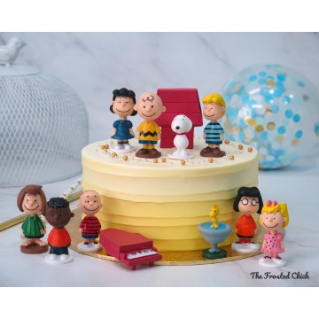 Ombre Yellow Cake + Peanuts toy set (Expedited, SELF ASSEMBLE series)