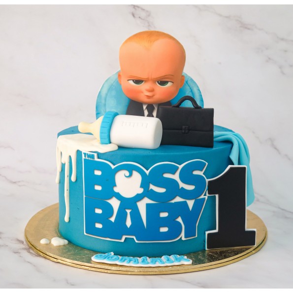 Boss Baby Cake - Dough and Cream