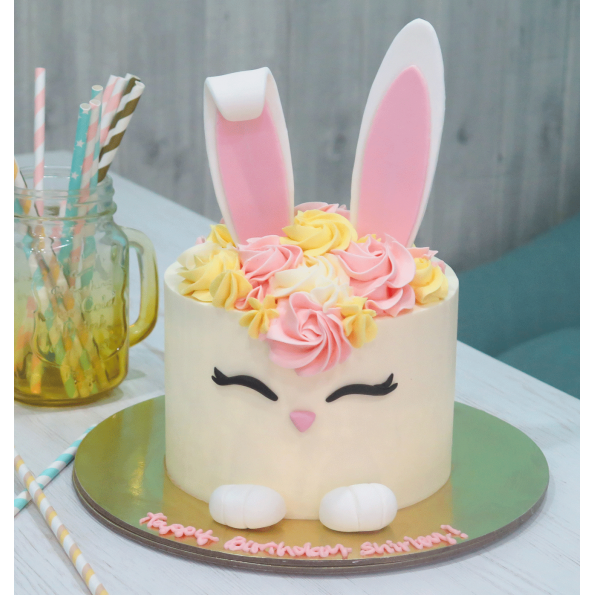 Adorable Bunny Cake That's Beyond Perfect for Easter - XO, Katie Rosario