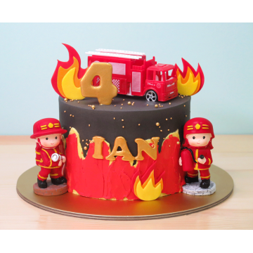 Firefighter Cake