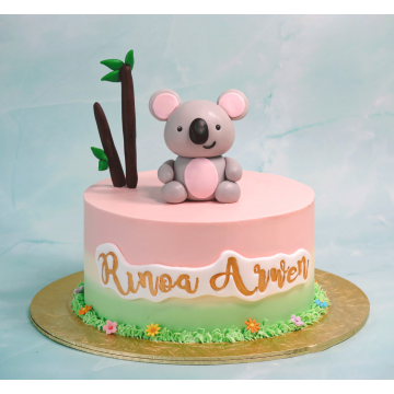 Pastel Koala Cake