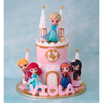 Princess Castle Tower Cake