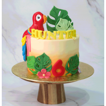 Tropical Parrot Cake