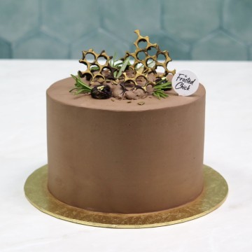 Vegan Gluten Free Chocolate Fudge Cake